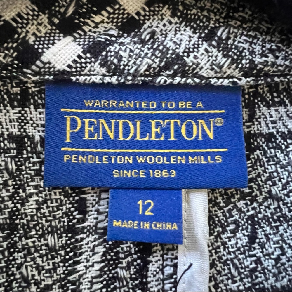 PENDLETON Plaid Womens Blazer Jacket - image 2